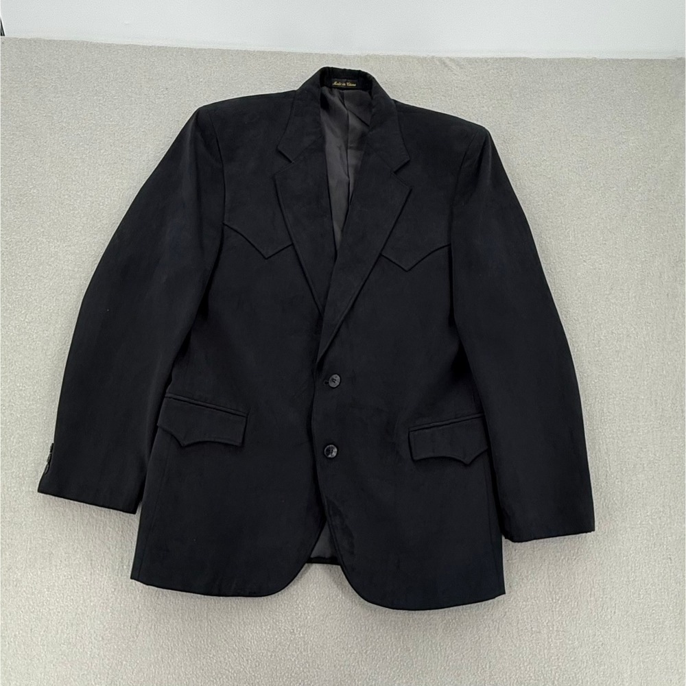 Circle S Ranchwear Western Yoke Suit Jacket Blazer Men Size 42R